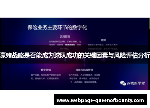 豪赌战略是否能成为球队成功的关键因素与风险评估分析