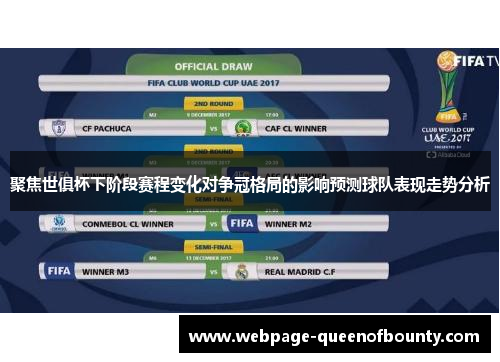 聚焦世俱杯下阶段赛程变化对争冠格局的影响预测球队表现走势分析